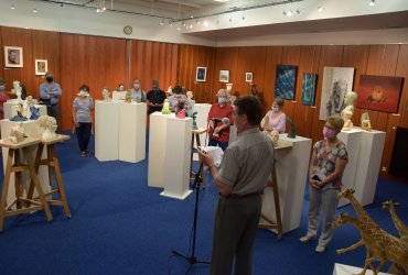 INAUGURATION EXPOSITION ATELIER DE PLAISANCE SCULPTURE